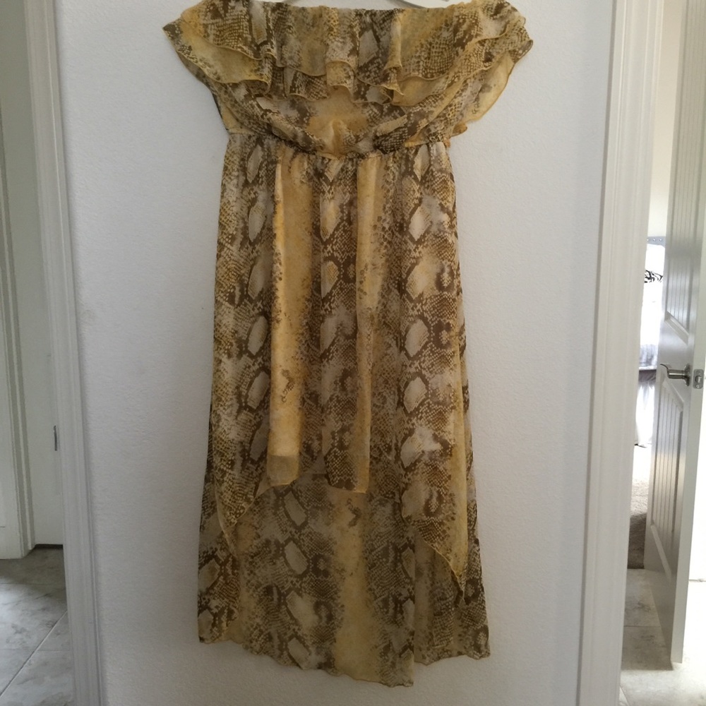 High Low Flowy Dress
